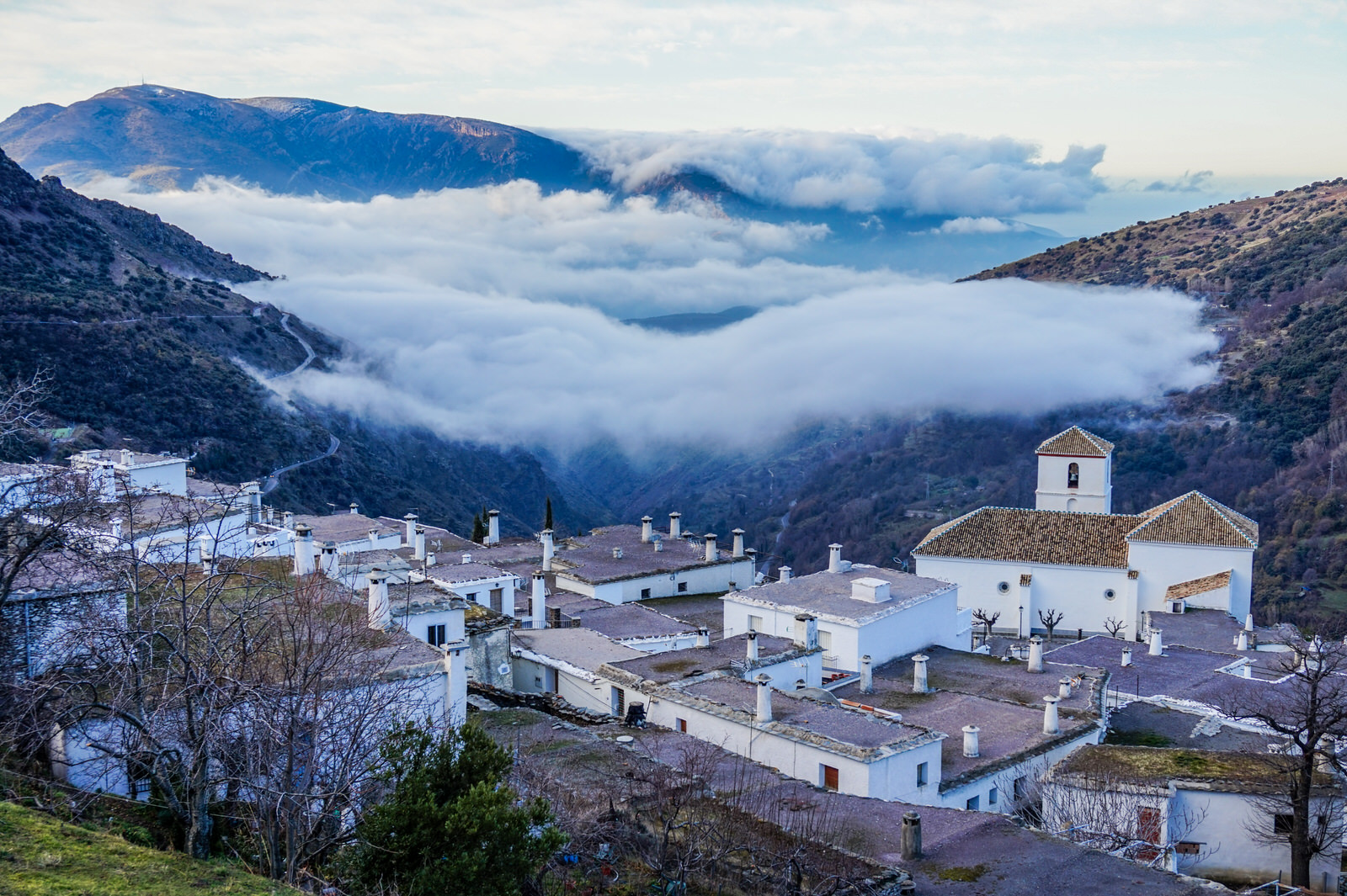 Every village has a fountain with cold mountain spring water